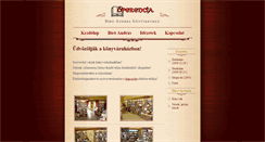 Desktop Screenshot of operenciakonyv.hu